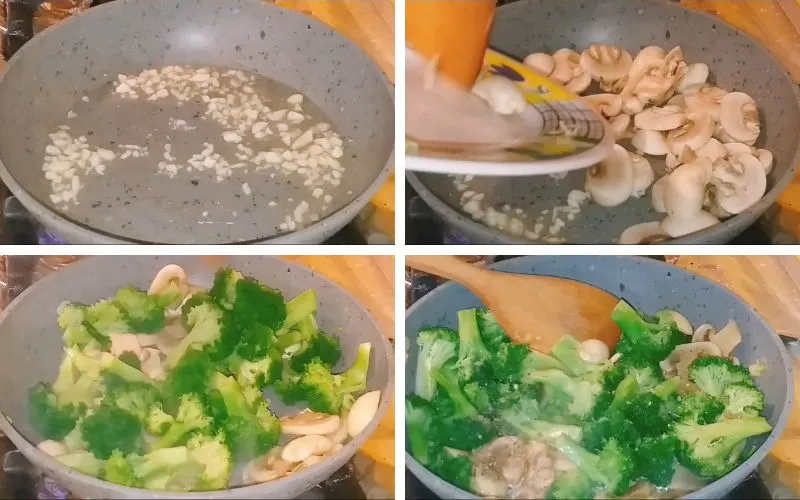 Cách làm súp lơ xào nấm đơn giản nhưng bắt vị vô cùng
