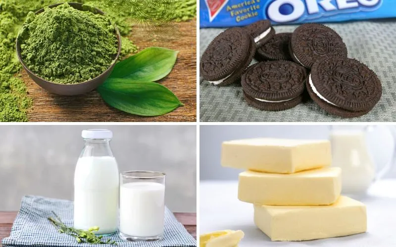 Cách làm tart oreo matcha thơm ngon, chinh phục thực khách khó tính