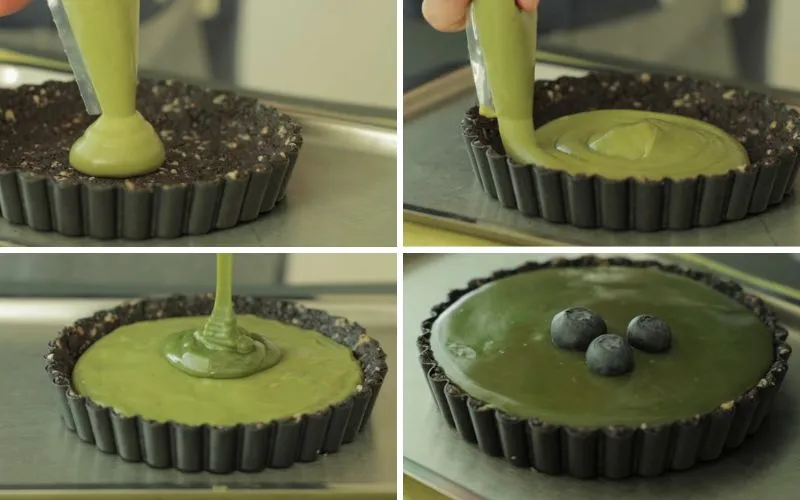 Cách làm tart oreo matcha thơm ngon, chinh phục thực khách khó tính