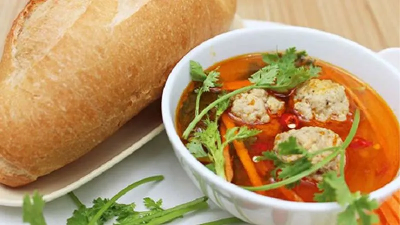 Cách làm xíu mại ăn bánh mì