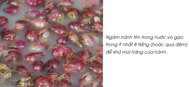 Cách muối dưa hành giòn ngon, không hăng, chuẩn vị ngày Tết