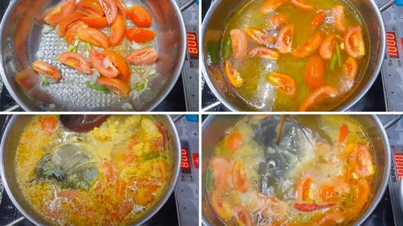 Cách nấu canh cá dọc mùng món ăn tươi mát cho ngày nóng
