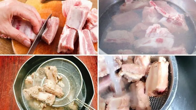 Cách nấu canh măng sườn ngon ngọt, hấp dẫn không bị đắng