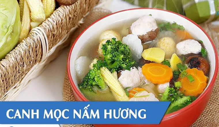 Cách nấu canh mọc nấm hương thơm ngon, đầy năng lượng cho ngày đầu tuần