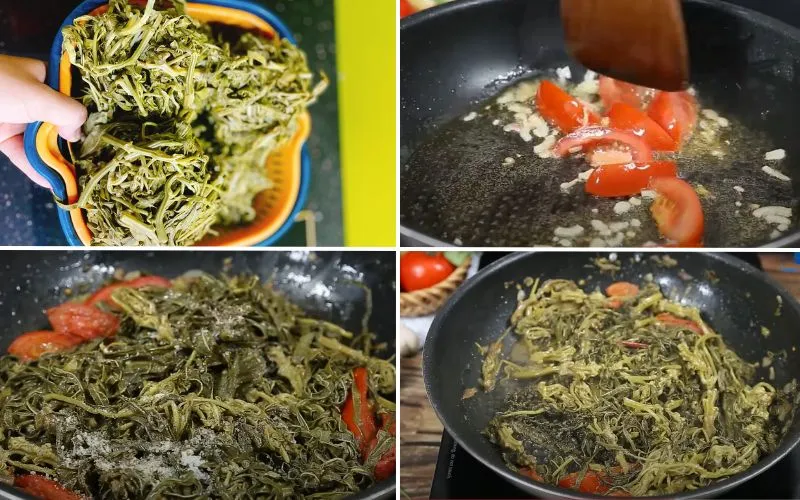 Cách nấu canh rau sắn sườn chua thơm ngon cho bữa cơm gia đình