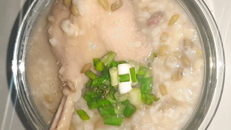 Cách nấu cháo vịt đậu xanh bổ dưỡng