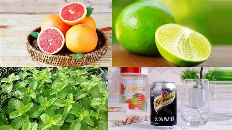 Cách pha soda bạc hà và nước siro bạc hà cực ngon lại thanh mát cơ thể