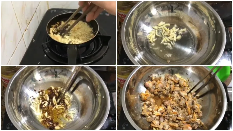 Chia sẻ cách làm sò lông xào rau muống cực hấp dẫn, dễ làm tại nhà