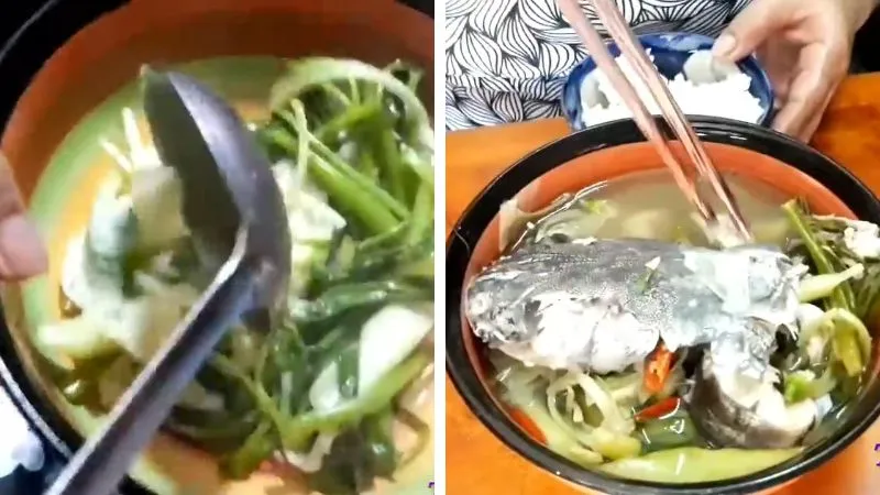 Công thức làm canh chua cá úc dọc mùng thơm ngon, dễ làm tại nhà