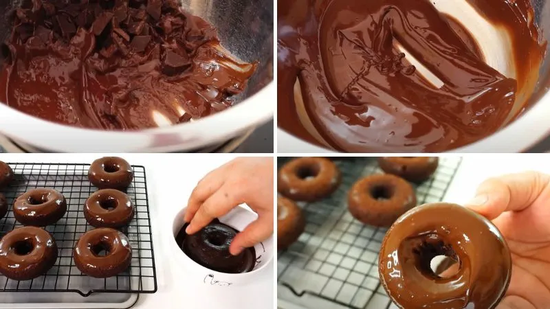Công thức làm donut socola ăn hoài không ngán