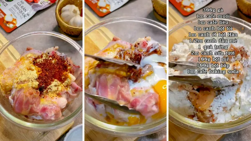 Cùng thực hiện món gà cay Hàn Quốc cực kỳ đưa cơm