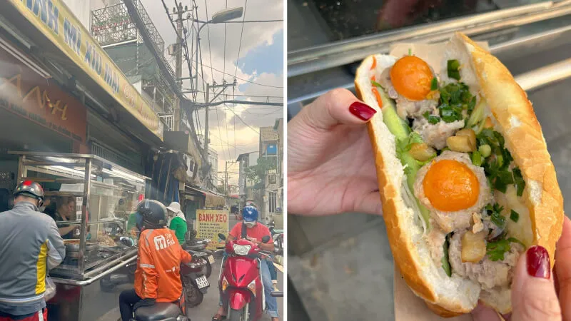 Độc đáo quán bánh mì ‘nhân cơm tấm’ cực hút khách tại Sài Gòn