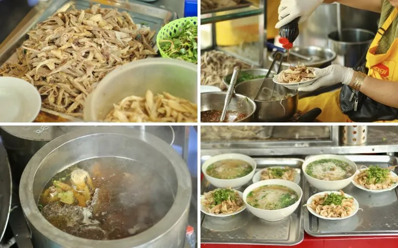 Foodtour Hải Phòng đừng bỏ qua bánh đa ngan hút khách tại Hồng Bàng