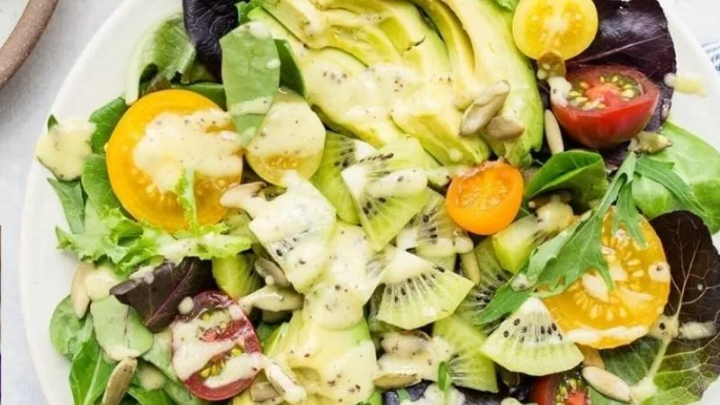 Giải ngán ngày Tết với món salad hoa quả kiểu Hàn Quốc