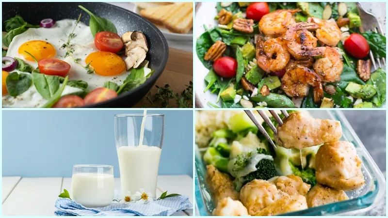 Gợi ý 7 thực đơn giảm cân Low Carb hiệu quả, an toàn cho mẹ bỉm sau sinh