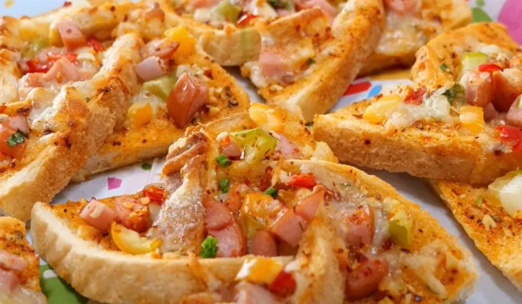 Học cách làm bánh mì pizza ăn sáng cực ngon lại bổ dưỡng