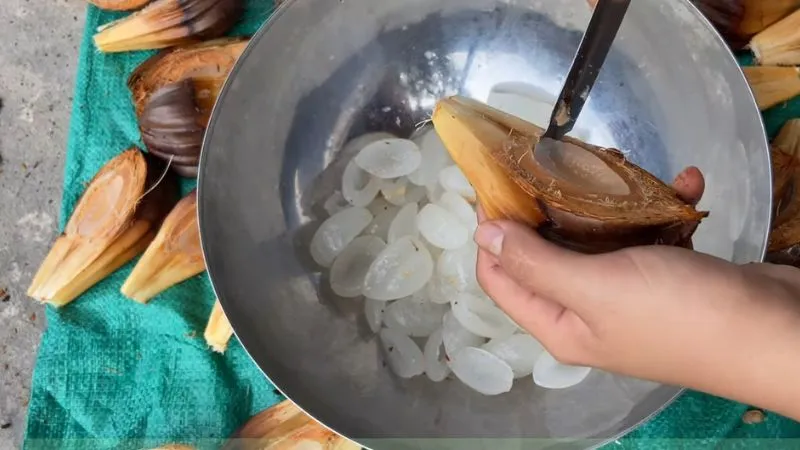 Học ngay cách làm dừa nước rim đường thốt nốt giải khát cực đã