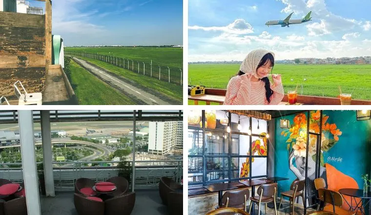 Khám phá 5 quán cà phê view máy bay cực ‘xịn sò’ tại Sài Gòn