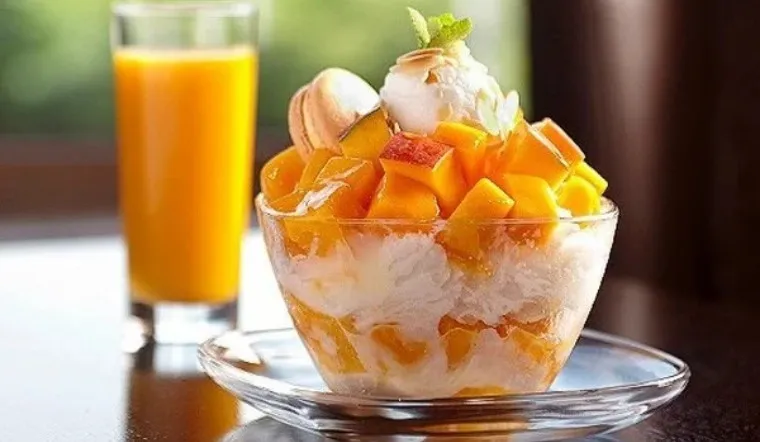 Mách bạn cách làm bingsu xôi xoài ngon như ngoài hàng, cực đơn giản