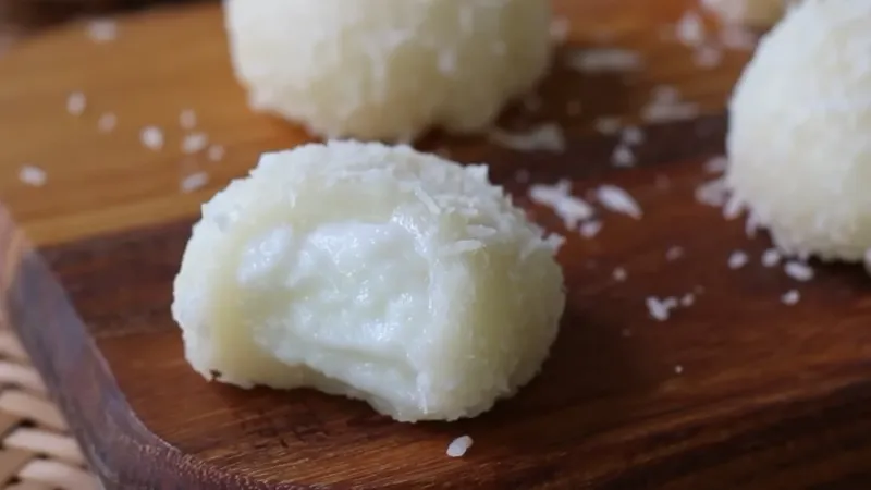Mách bạn cách làm mochi sữa dừa dẻo dai, thơm béo khó cưỡng