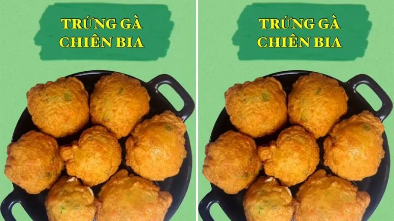 Mách bạn cách làm trứng gà chiên bia độc lạ nhưng ngon không ngờ