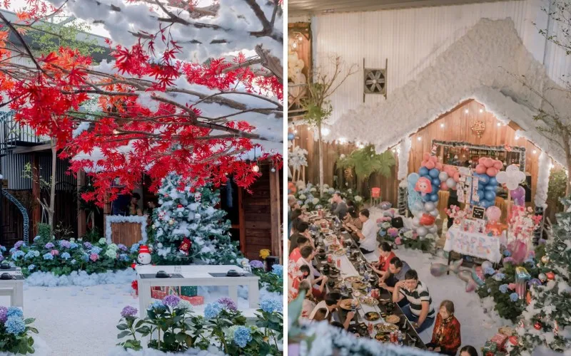 Một số địa chỉ trang trí Giáng sinh hot nhất 2023 tại Sài Gòn