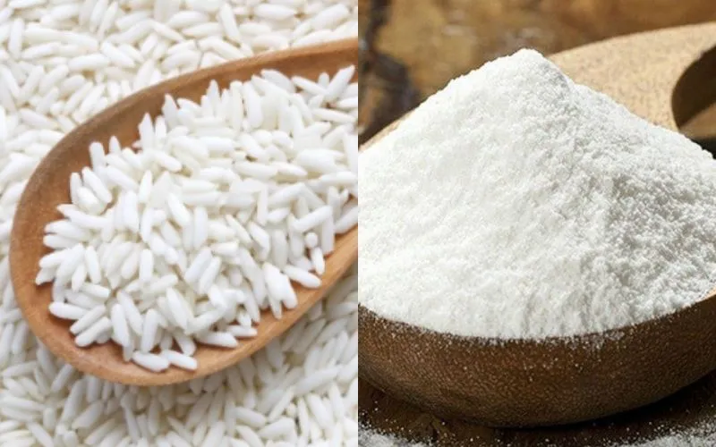 Phân biệt bột gạo và bột nếp