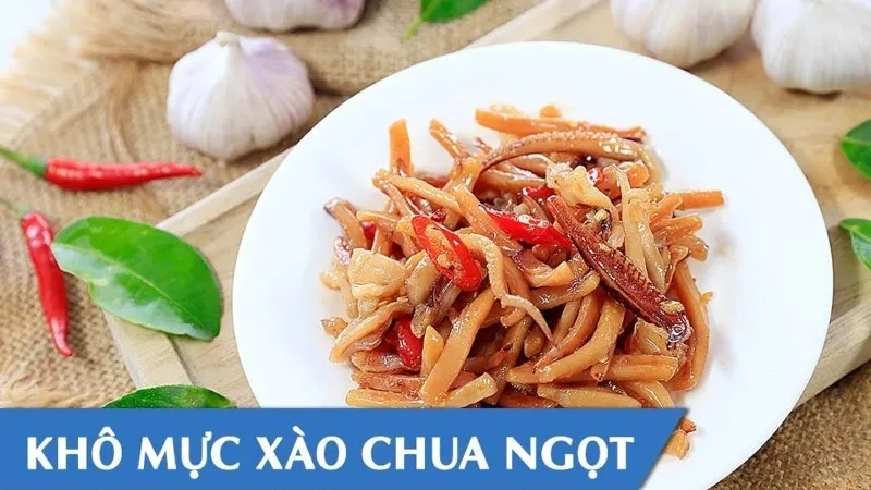 Tổng hợp 15 món ngon từ khô mực siêu ngon siêu dễ làm