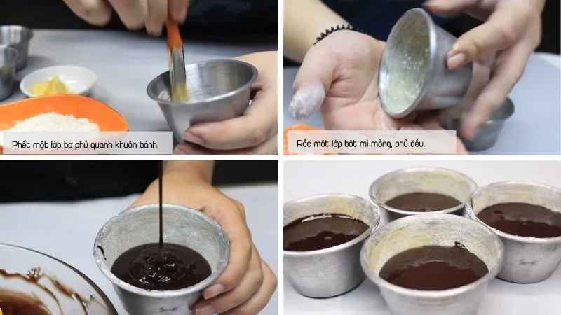 Tráng miệng bằng món bánh choco lava tan chảy cực đơn giản tại nhà