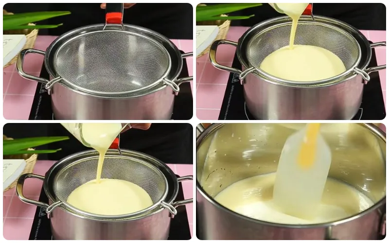 Trổ tài làm chè khúc bạch sữa sầu riêng thập cẩm đơn giản cực hấp dẫn