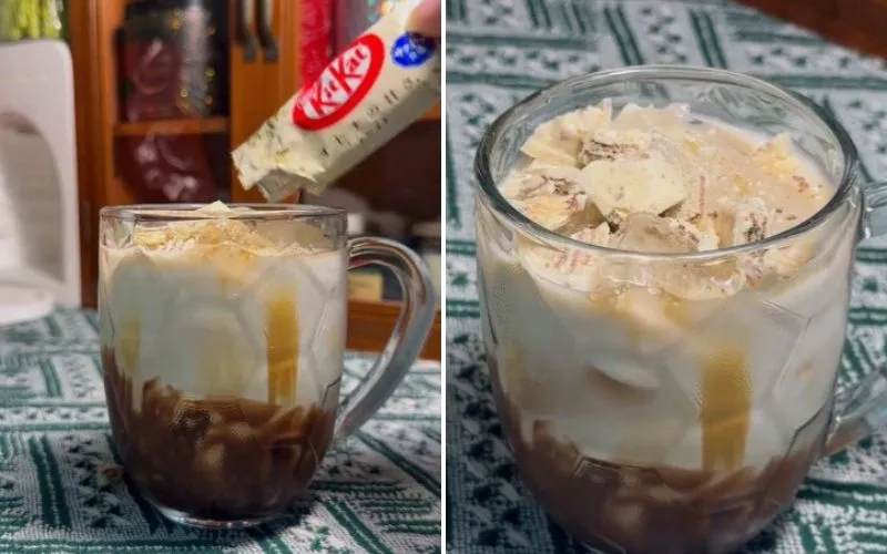 Tự làm chocolate coffe milky thơm ngon, béo ngậy như ngoài quán