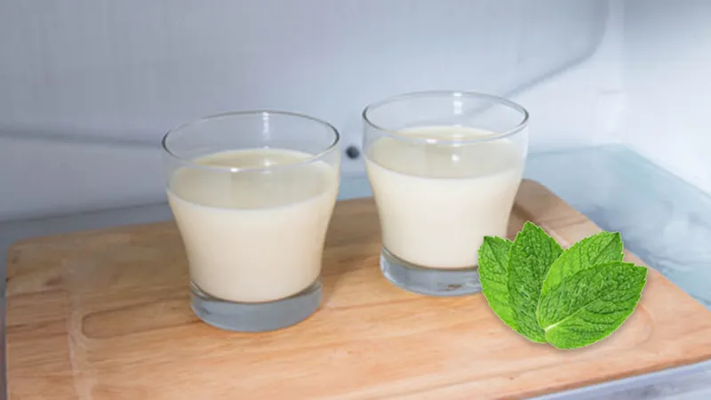 Tự làm panna cotta sầu riêng thơm béo mềm mượt đơn giản tại nhà