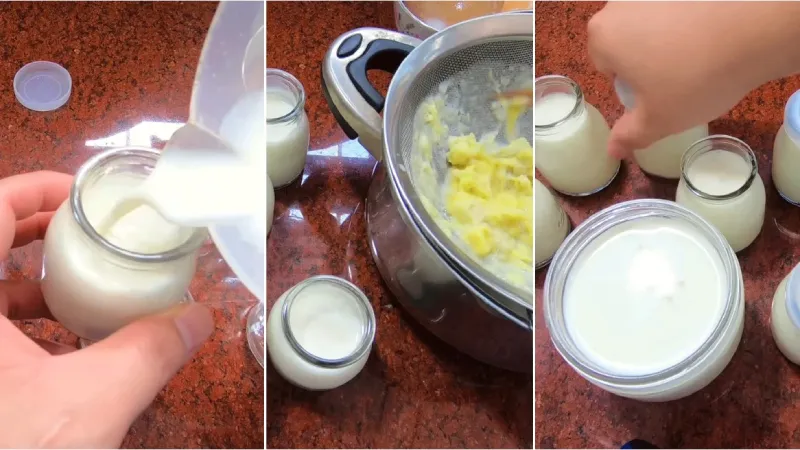 Tự làm sữa chua sầu riêng tại nhà, dẻo mịn thơm ngon