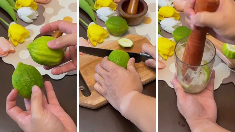 Tự làm trà chanh giã tay thơm ngon siêu HOT trên mạng
