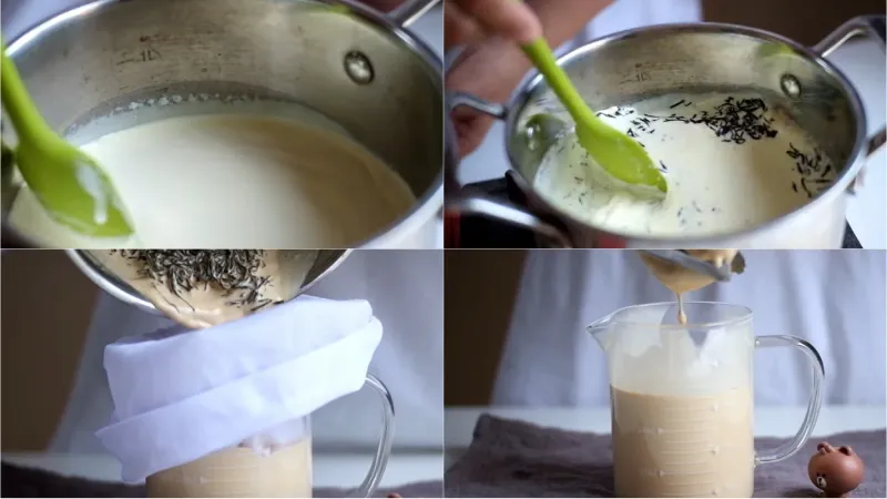 Tự tay làm kem trà sữa trân châu đường đen thơm ngon tại nhà